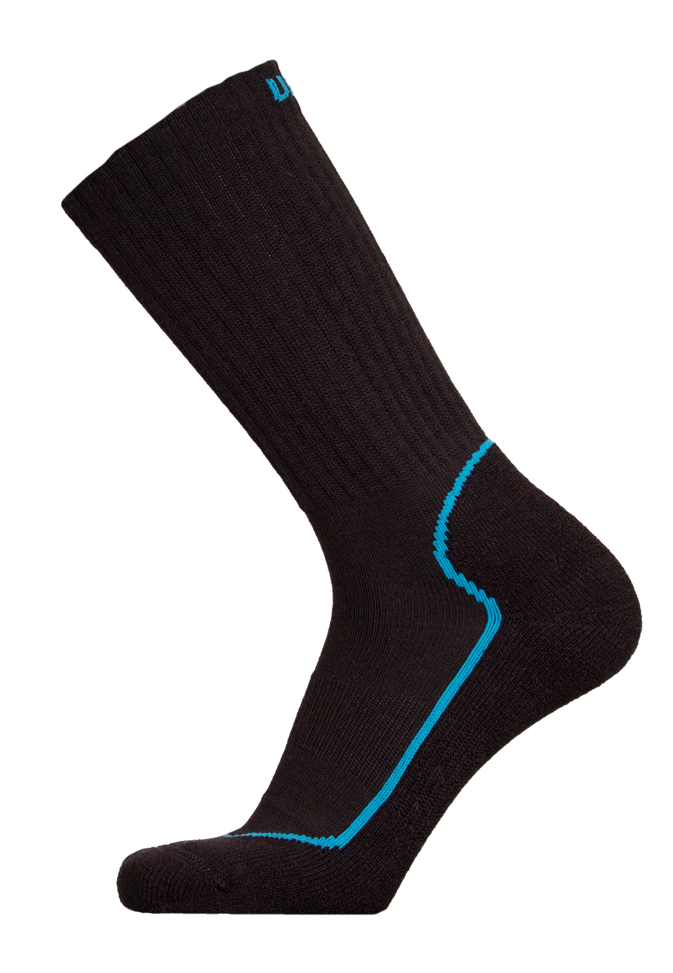 UphillSport Athletic Socks 'SUOMU' in Black: front