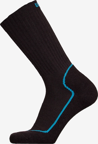 UphillSport Sportsocken 'SUOMU' in Schwarz: Vorderseite