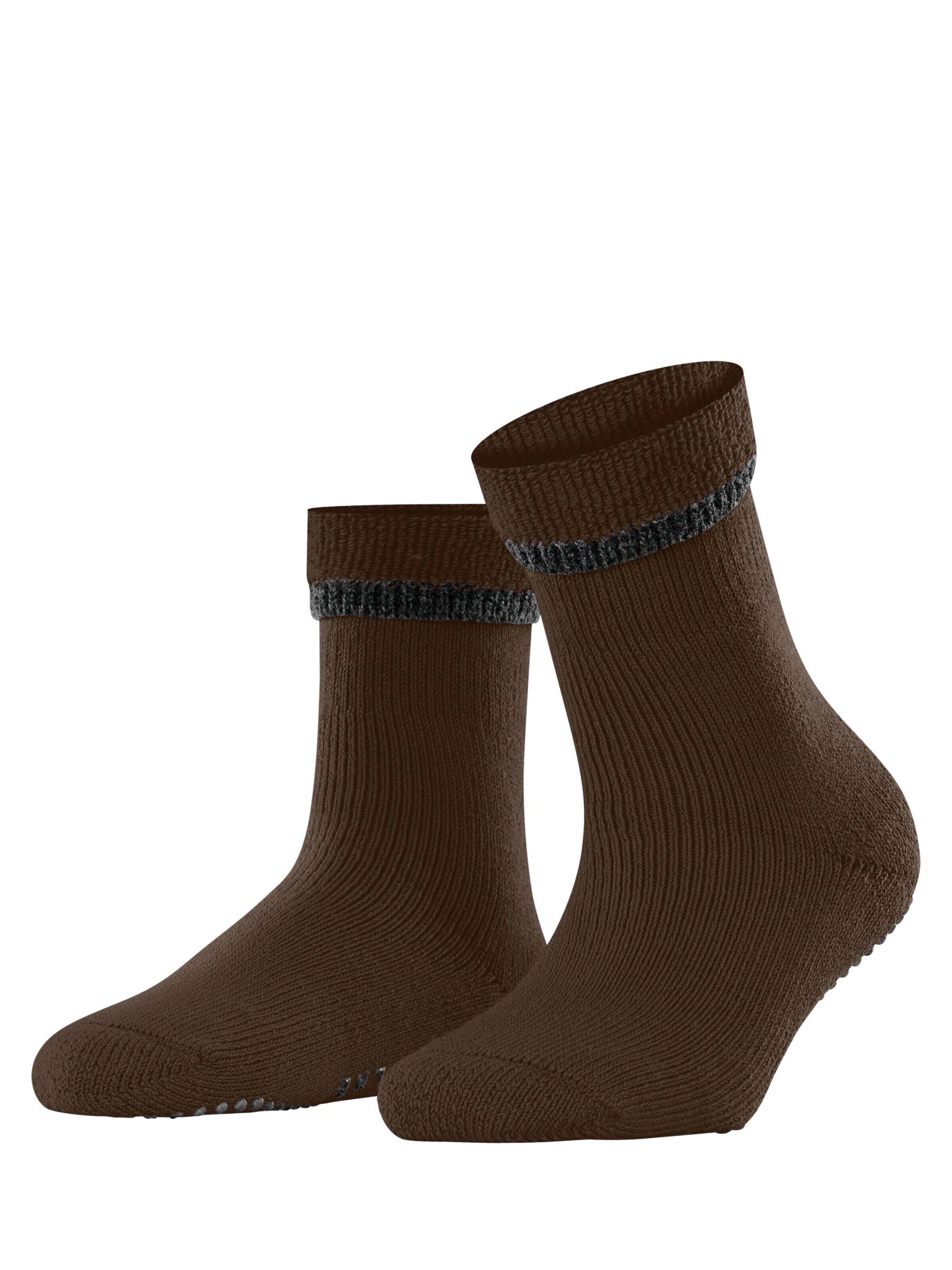 FALKE Socken 'Cuddle Pads'‌‌‌‌‌‌‌‌‌‌ in Braun: Vorderseite