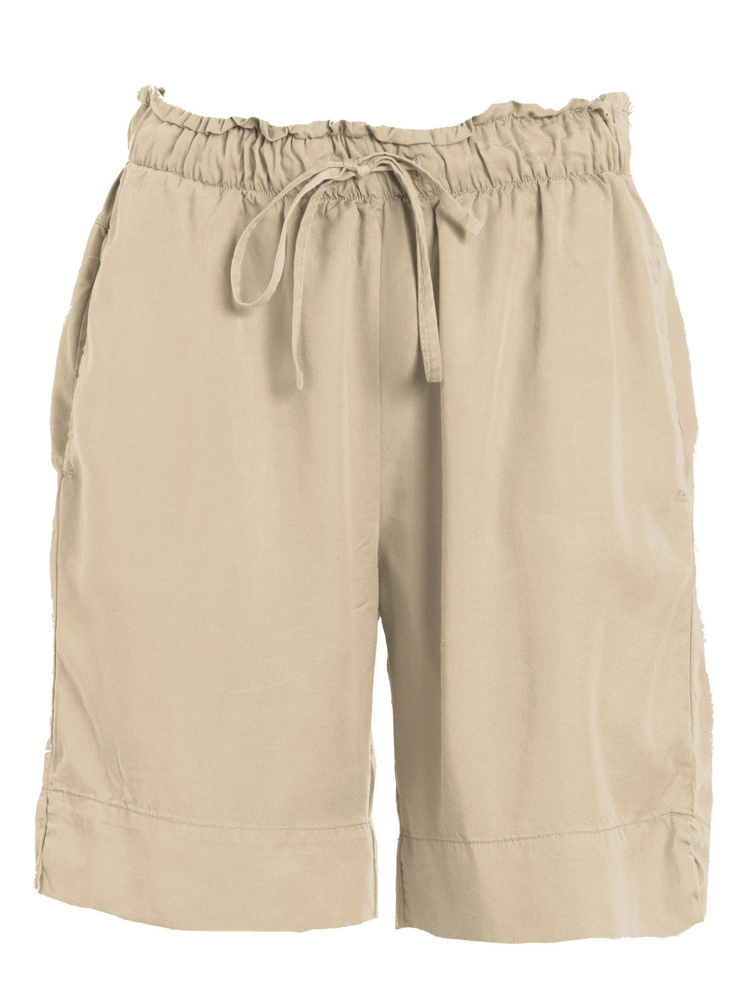 Pantalon DEHA en beige : devant