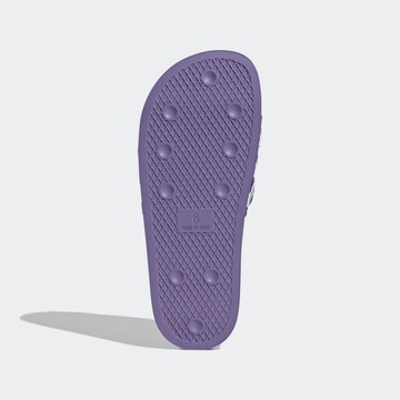 purpurinė ADIDAS ORIGINALS Šlepetės 'Adilette'