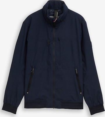 Veste mi-saison TOM TAILOR en bleu : devant