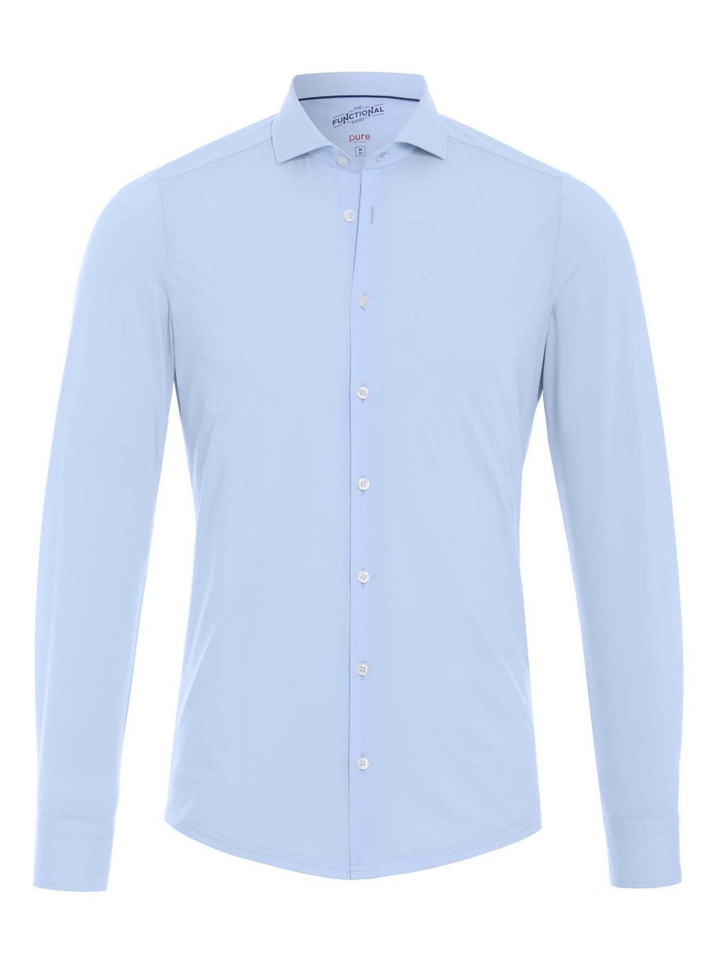 PURE Overhemd in Blauw: voorkant