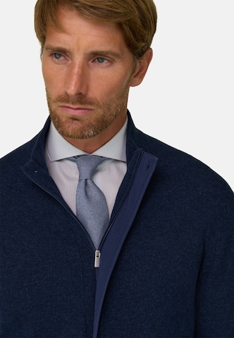 Boggi Milano Gebreid vest in Blauw
