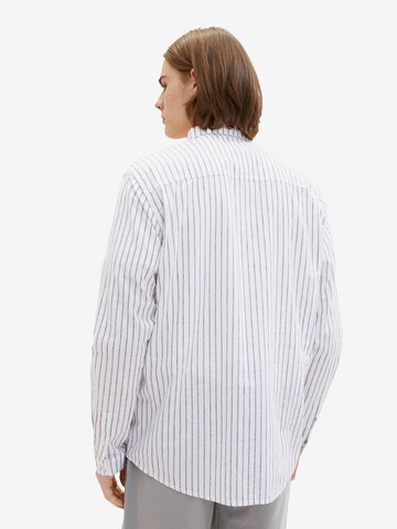 balta TOM TAILOR DENIM Standartinis modelis Marškiniai