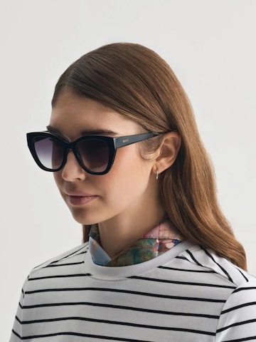 Faos Concept Sunglasses 'FAOS MILOS HANDMADE' in Black: front
