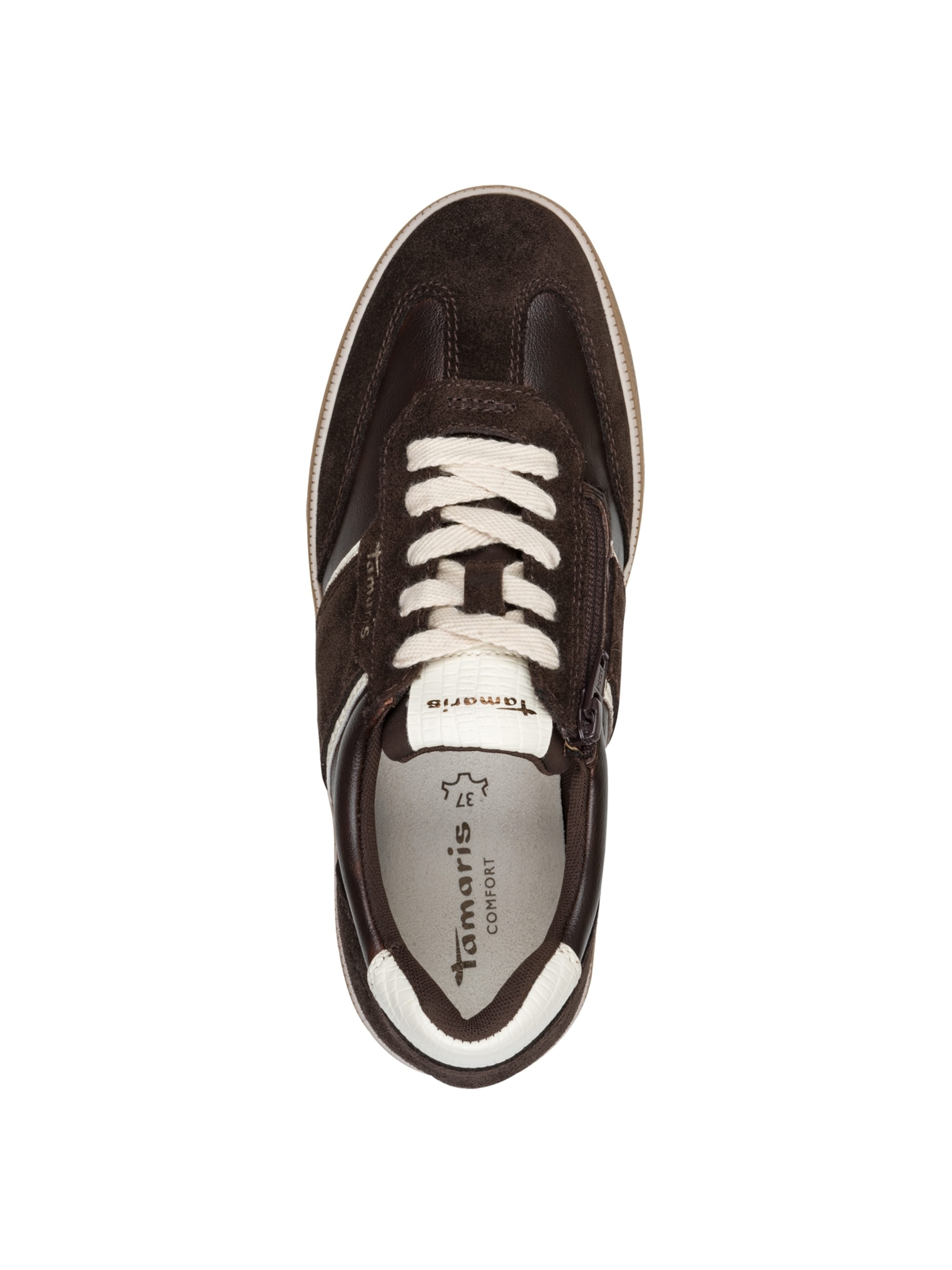 Baskets basses Tamaris en marron
