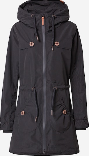 Alife and Kickin Parka mi-saison 'Charlotte' en noir, Vue avec produit