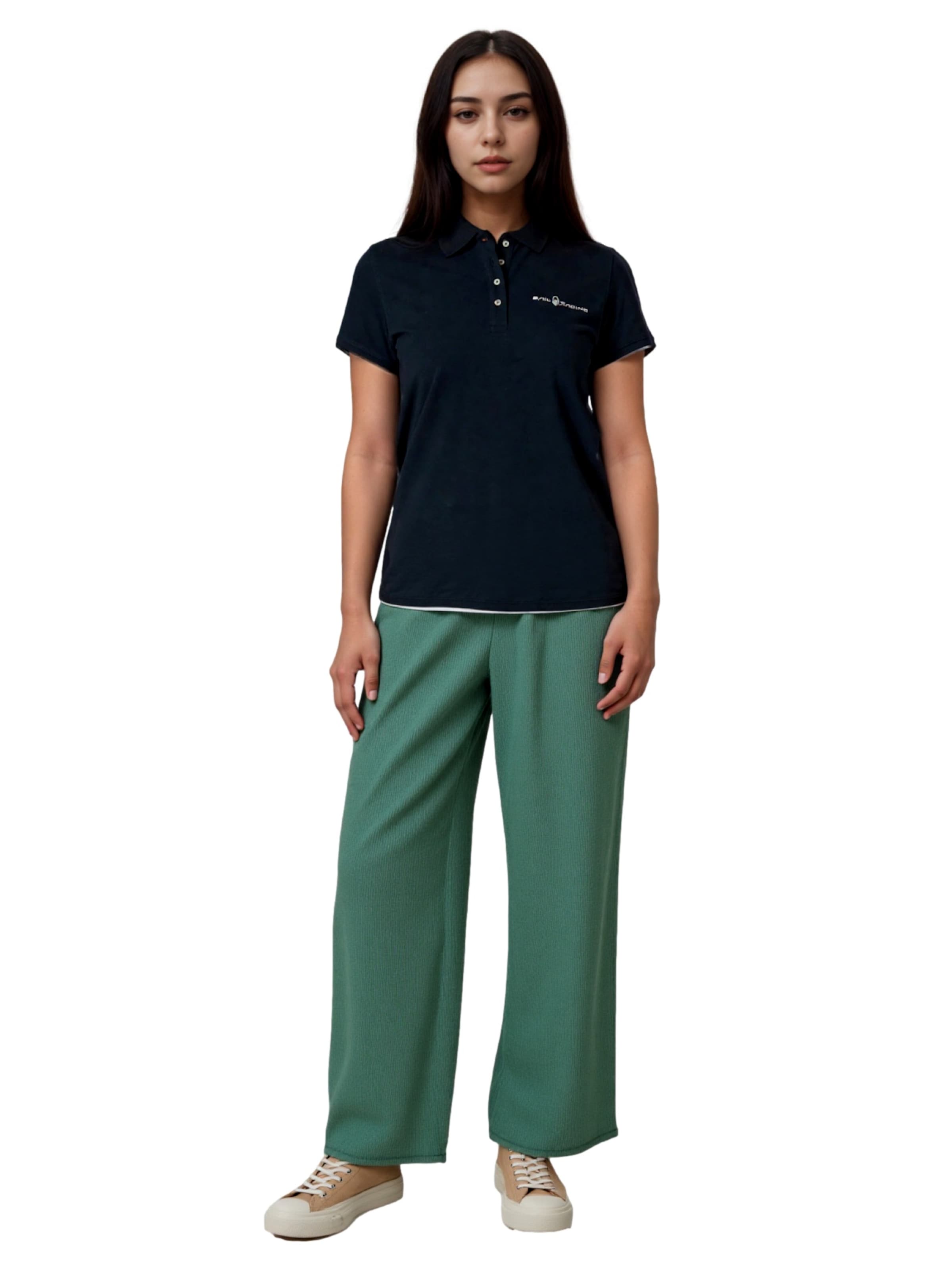 ONLY Regular Broek 'Kaylie' in Groen