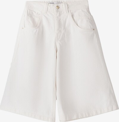 Bershka Shorts in weiß, Produktansicht