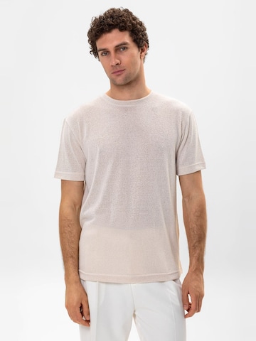 T-Shirt Antioch en beige : devant