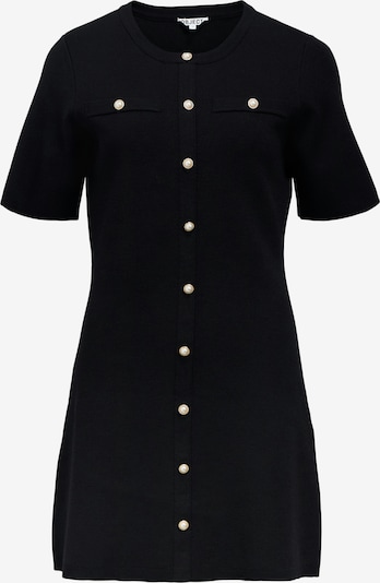 OBJECT Strickkleid in schwarz, Produktansicht