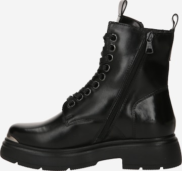 Stivaletto stringato 'CAPMETAL' di MJUS in nero