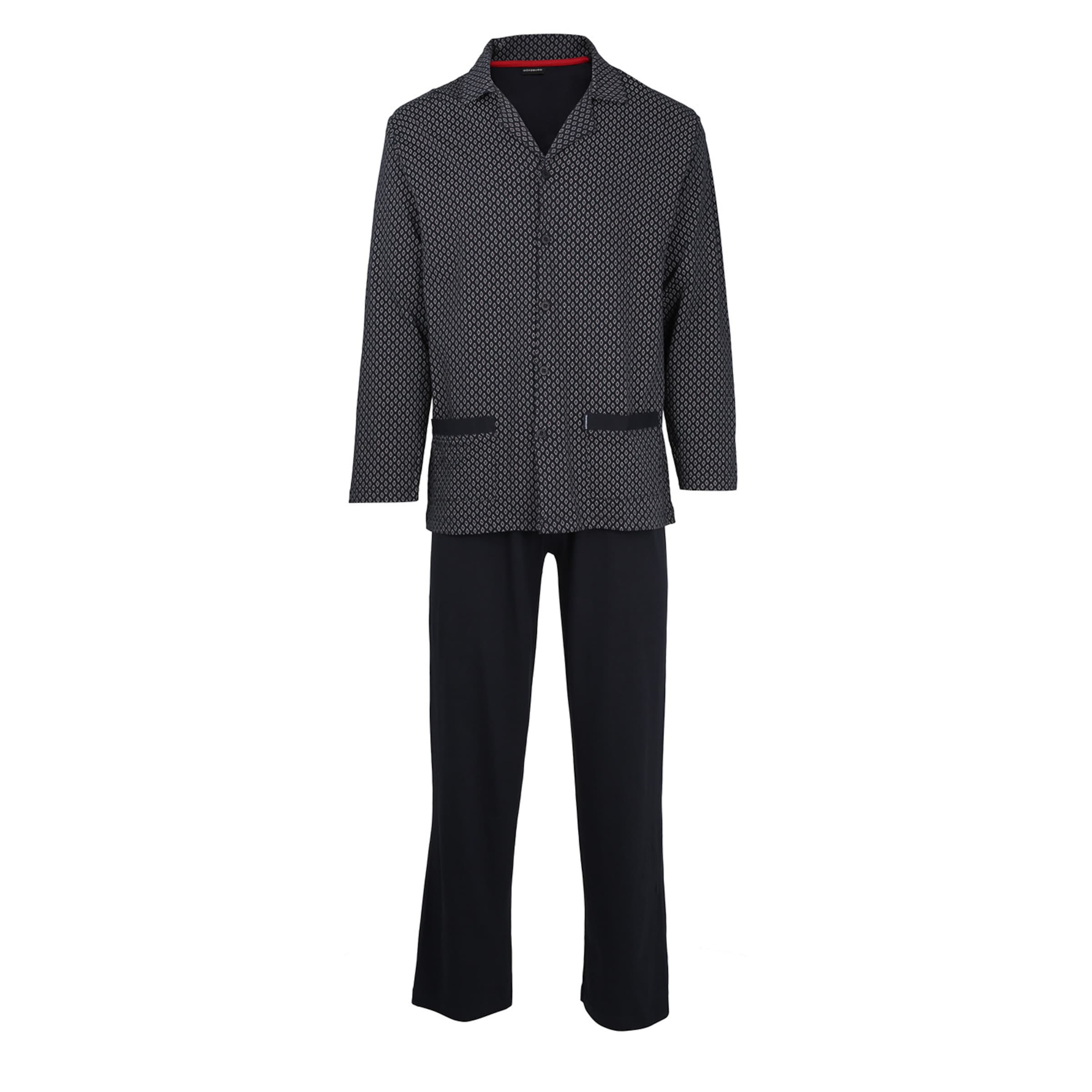 Götzburg Pajamas long in Blue: front