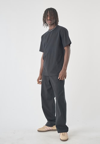 Cleptomanicx Shirt 'Classic Tee Ligull Classic' in Black