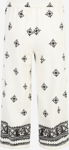 Only Petite Loose fit Pants 'ONLCARISA' in White