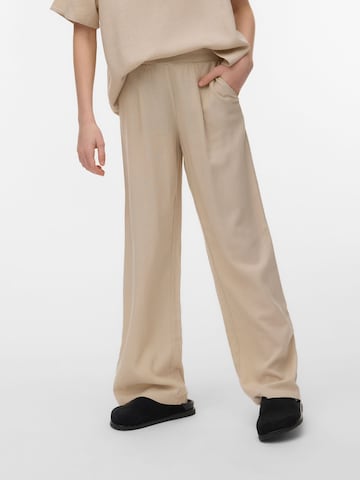 Vero Moda Girl Wide leg Broek 'VMMymilo' in Grijs: voorkant