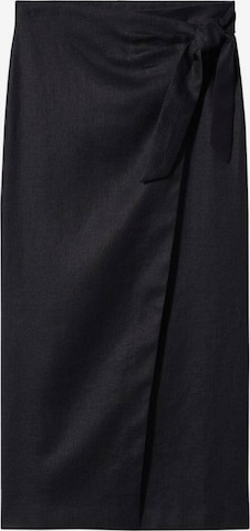 MANGO Skirt 'newpareo' in Black: front