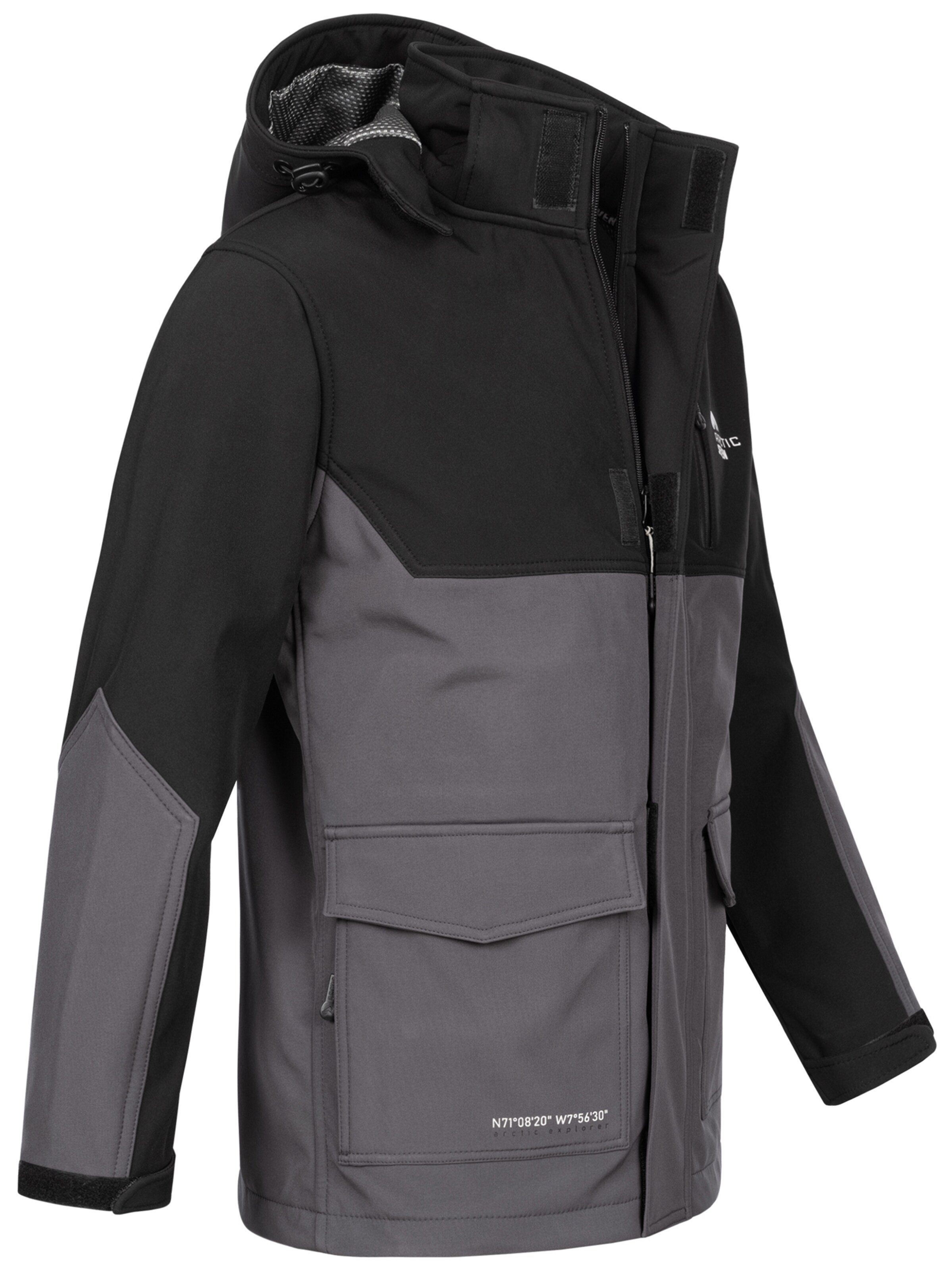 Arctic Seven Funktionsjacke in Schwarz