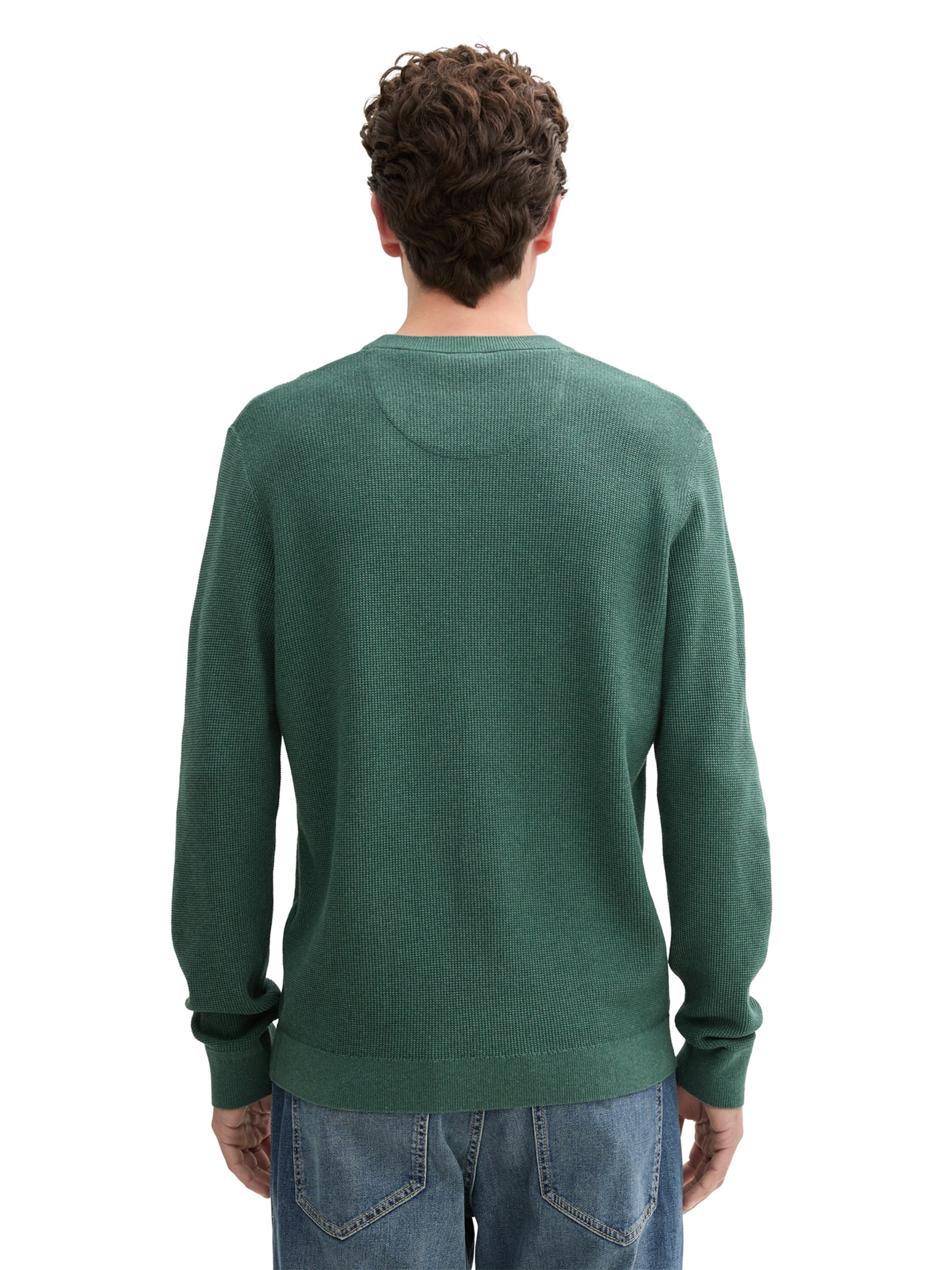 TOM TAILOR Свитер в Зеленый