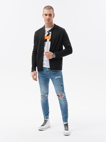 Ombre Sweat jacket 'B1071' in Black