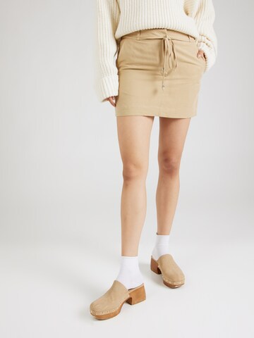 & Other Stories Kjol i beige: framsida