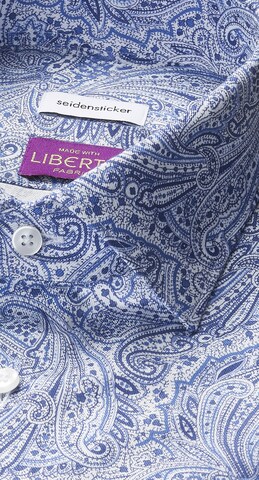 Fit confort Chemise business 'Schwarze Rose' SEIDENSTICKER en bleu