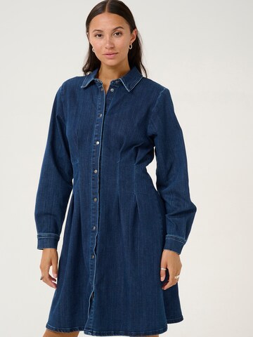 Kaffe Shirt dress 'KA Lea' in Blue: front