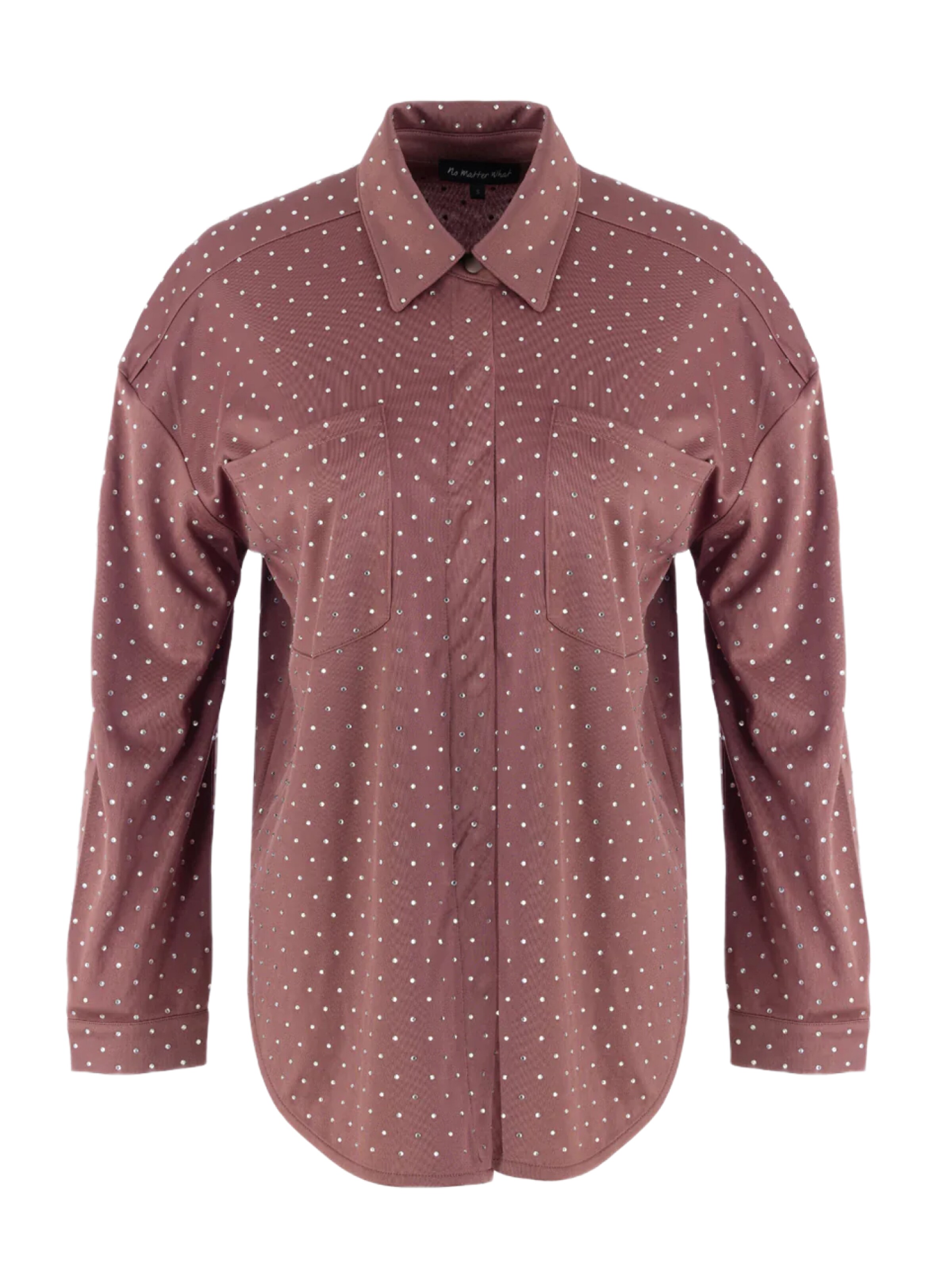 No Matter What Bluse in Braun: Vorderseite