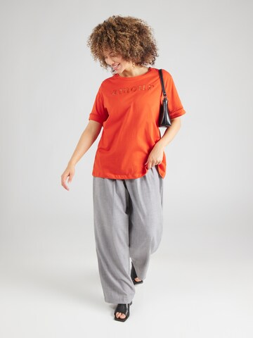 ONLY Carmakoma Shirt 'CARANNIE' in Red