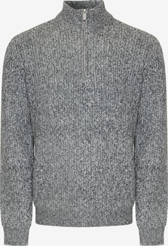 Threadbare Troyer 'Condor' in Grau: Vorderseite