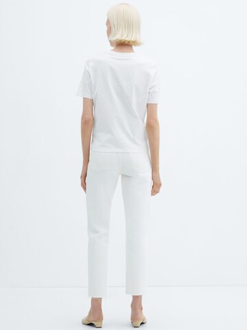 T-shirt 'DAISY' MANGO en blanc