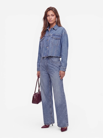SNOBARIA Loosefit Jeans in Blau