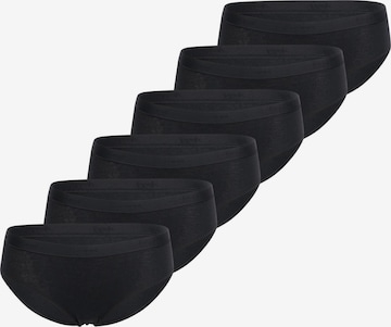 SLOGGI Panty 'GO Casual' in Schwarz: Vorderseite