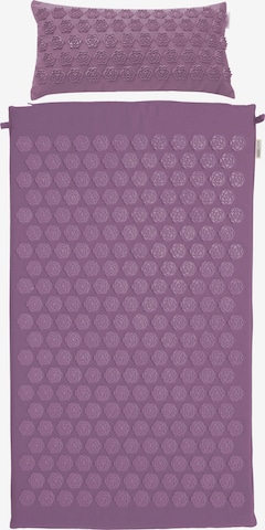 YOGISTAR.COM Mat 'Akupress Relax Lotus' in Purple: front