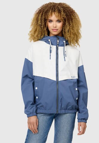 MARIKOO Weatherproof jacket 'Liubkaa' in Blue: front