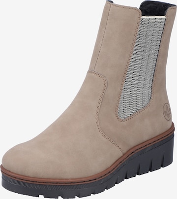 Rieker Ankle Boots in Beige: front