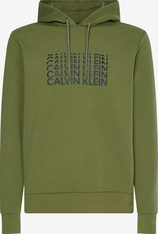 Calvin Klein Sport Athletic Sweatshirt in Green: front