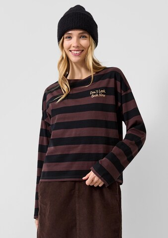 QS Shirt in Brown: front