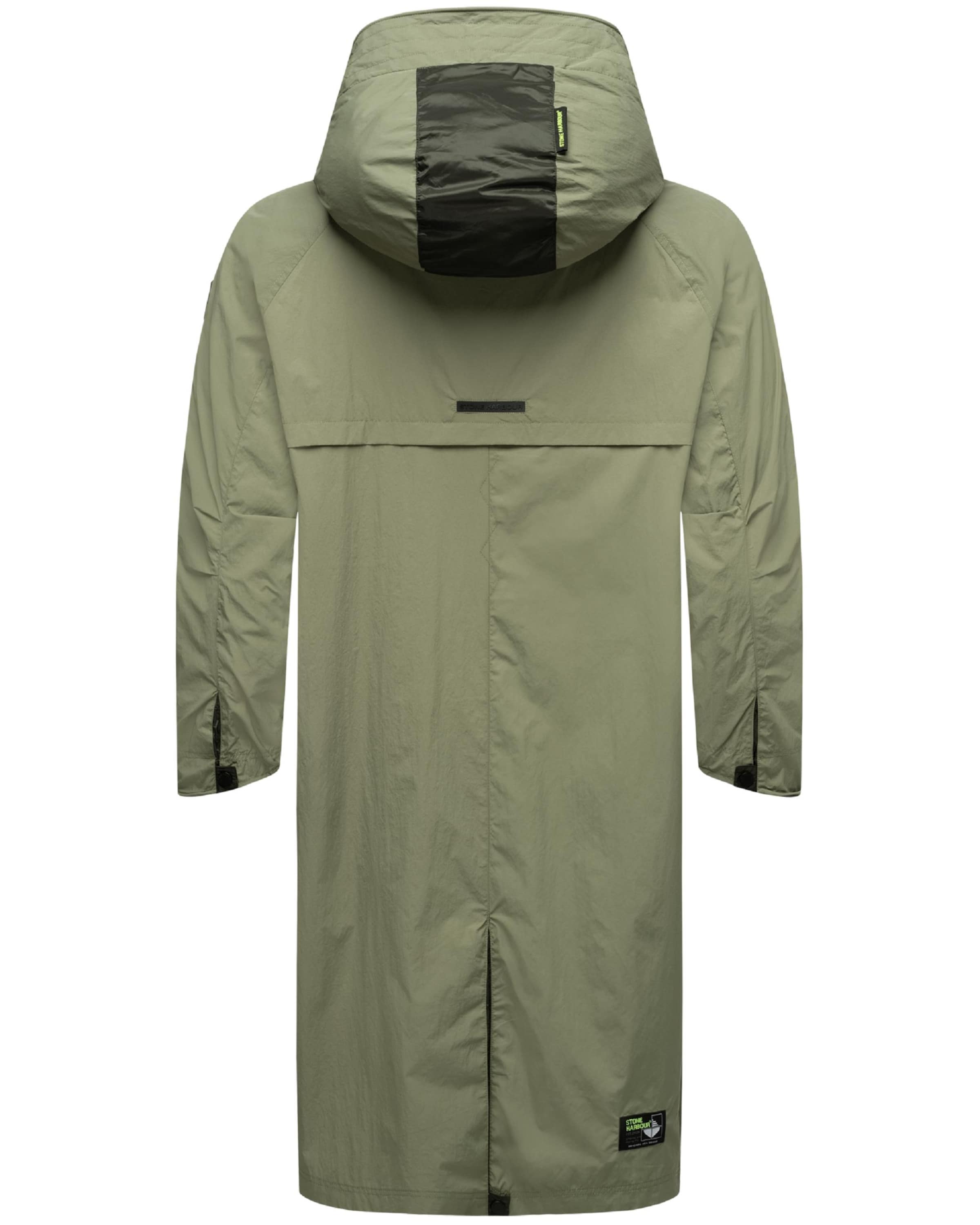 STONE HARBOUR Ανοιξιάτικο και φθινοπωρινό παλτό 'Zafaar' σε πράσινο