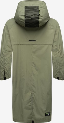 STONE HARBOUR Płaszcz przejściowy 'Zafaar' w kolorze zielony