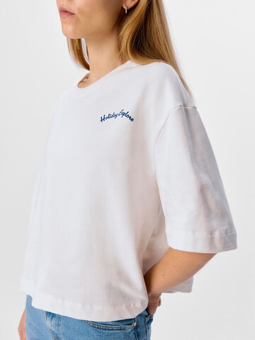 OBJECT T-Shirt in Weiß