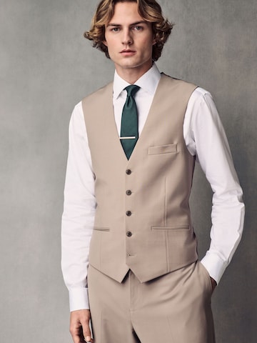 Gilet de costume 'Motionflex' Next en gris : devant