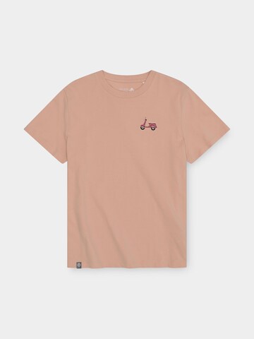 Bavarian Caps Shirt in Orange: front