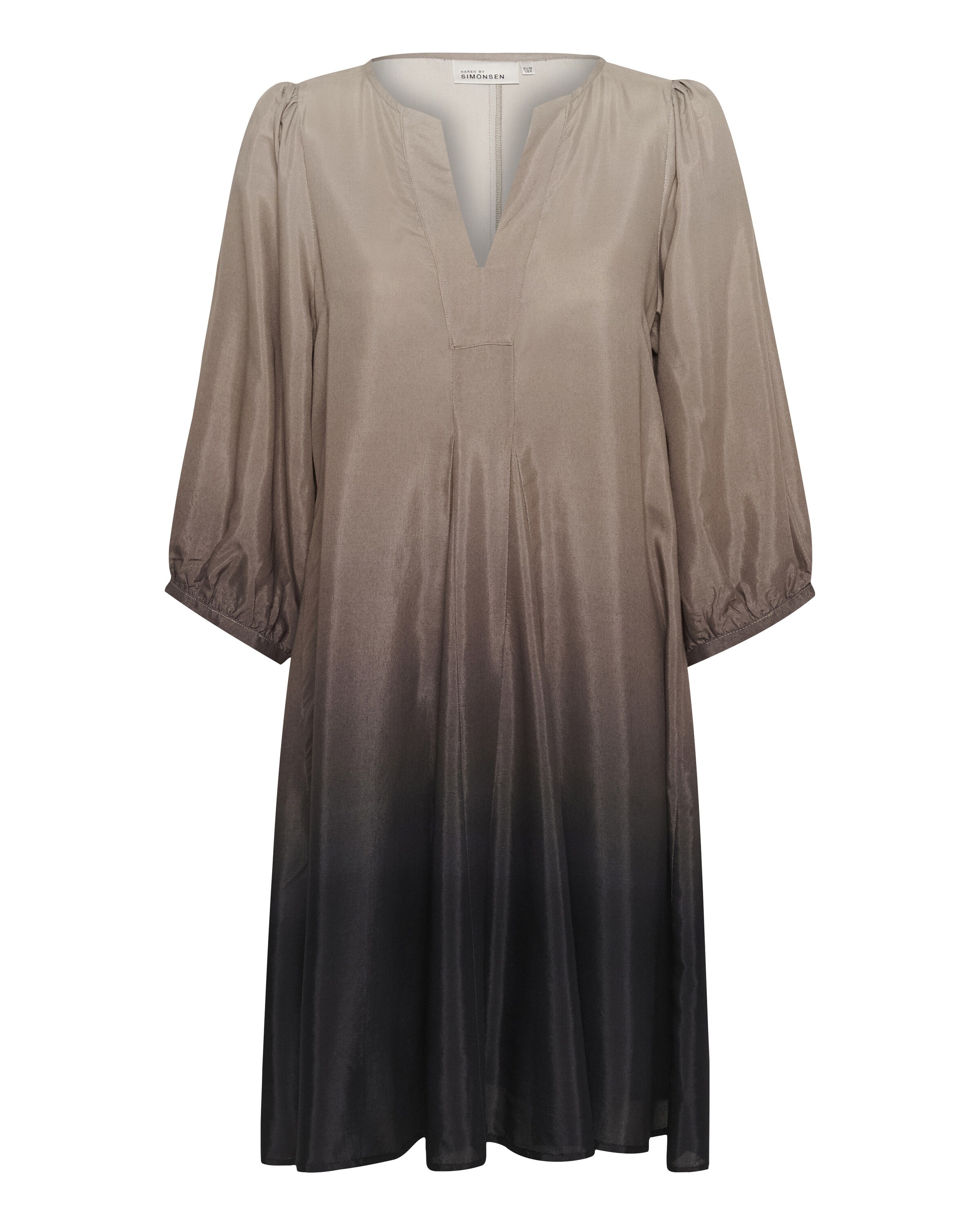 KAREN BY SIMONSEN Kjole 'Ursula' i grå: forside