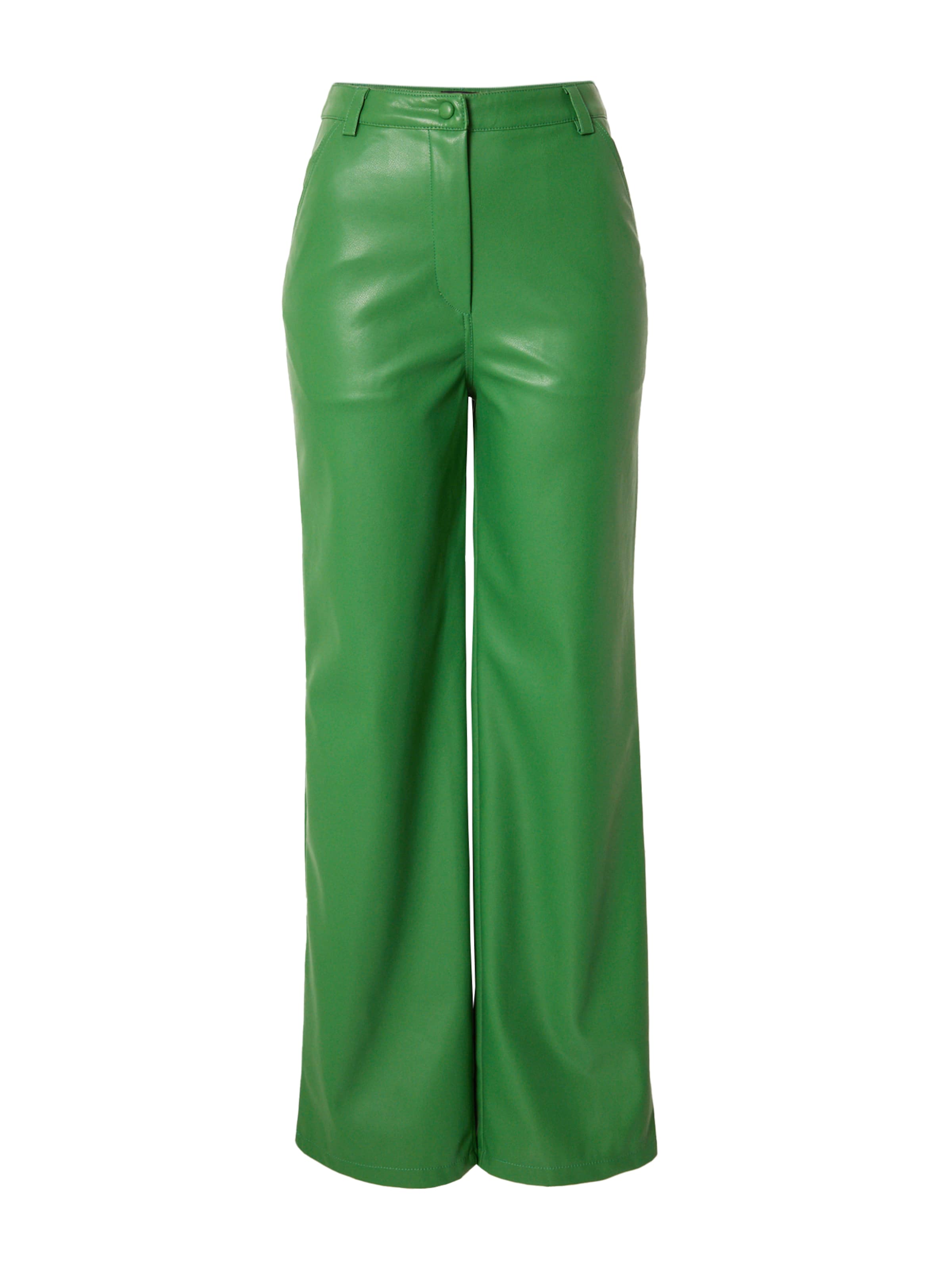 Misspap Široký strih Nohavice - Zelená: predná strana