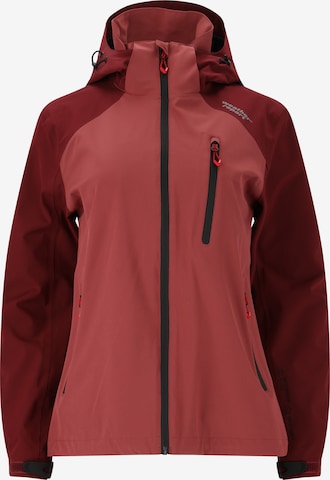 Weather Report Outdoor Jacket 'Camelia W-Pro' in Red: front