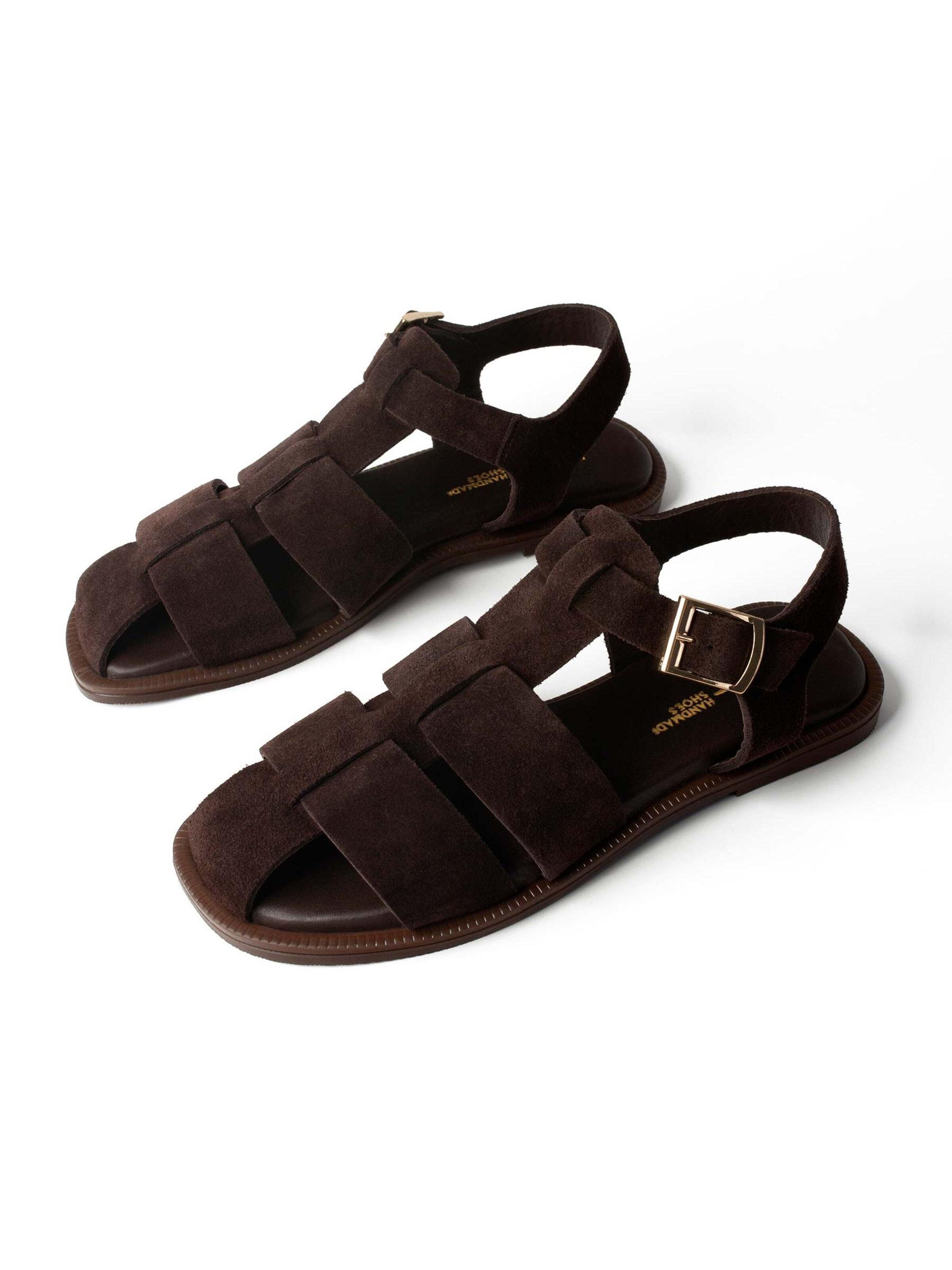 Chaussure basse 'BREATH OF SUMMER' L37 HANDMADE SHOES en marron