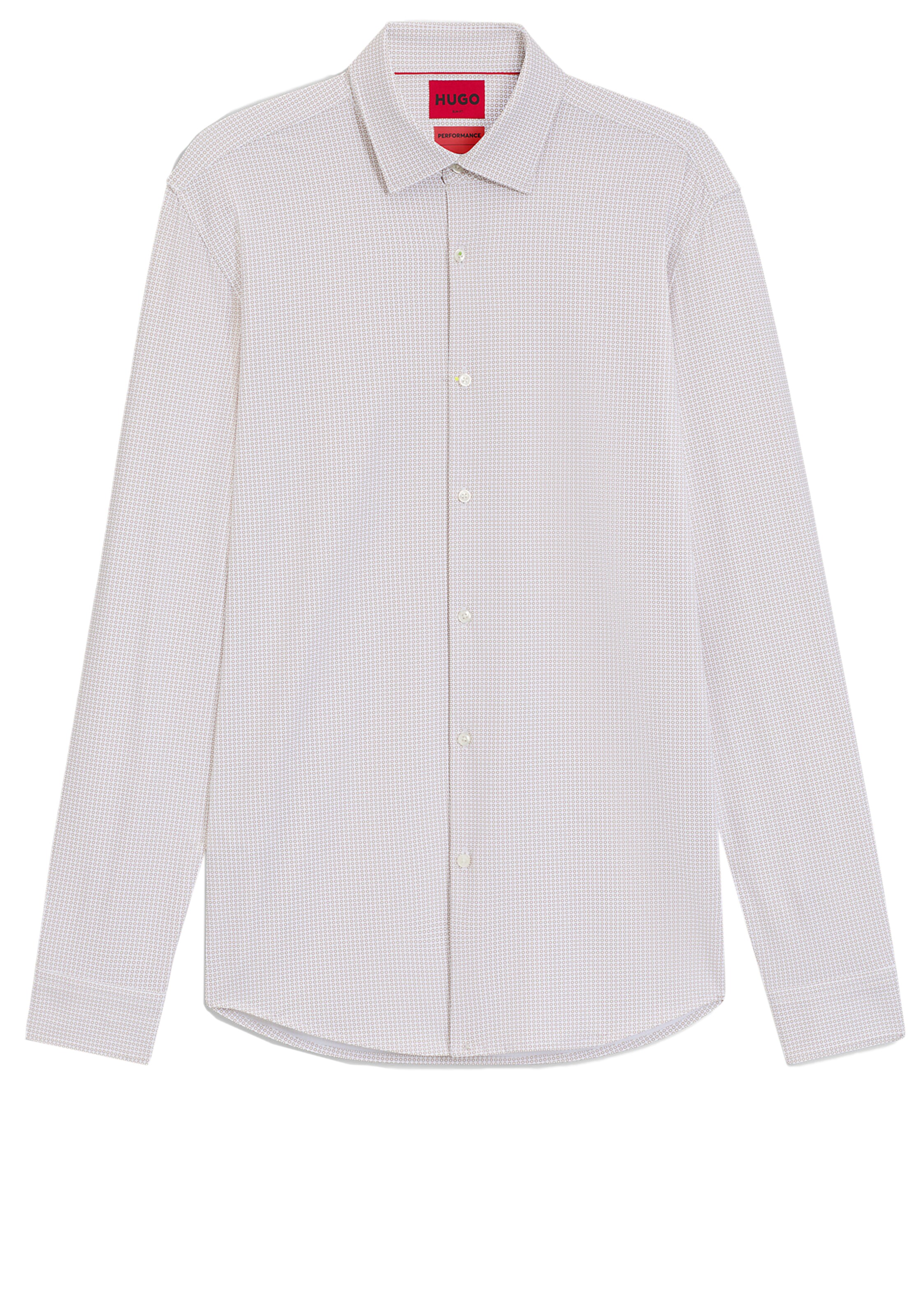 HUGO Hemd 'Kenno' in Beige: Vorderseite