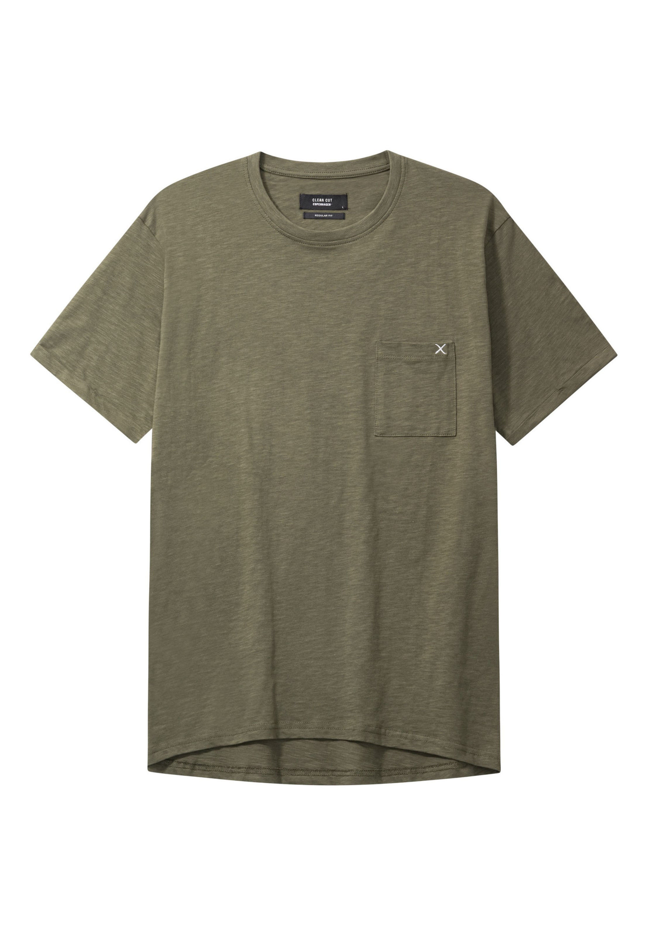 Clean Cut Copenhagen Shirt 'Kolding' in Groen: voorkant